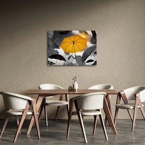 Tablou - Umbrelă galbenă (70x50 cm)