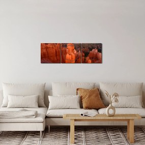Tablou - Parcul național Utah (cu ceas) (90x30 cm)