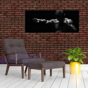 Tablou - Lovitura cu pumn (120x50 cm)