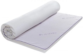 Topper saltea Green Future, Lavanda Therapy Memory 7 zone de confort 140x200 cm, 5 cm