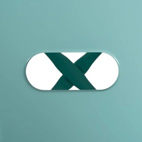 Set de scaune de bar turcoaz 2 buc. din metal (înălțime șezut 76,5 cm) – Ixia