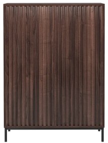 Dulap în culoare naturală cu aspect de lemn de nuc 80x110 cm Celine - Støraa