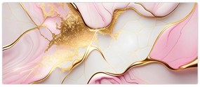Tablou - Design de marmură (120x50 cm)