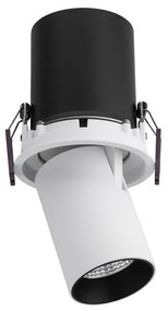 Spot LED incastrabil ajustabil design modern PIN alb