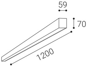 Plafonieră LED dimabilă LED2 NOLI LED/40W/230V 3000K/3500K/4000K alb