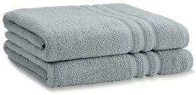 Prosoape verde prăfuit 2 buc. din bumbac din frotir 90x140 cm Zero Twist – Catherine Lansfield