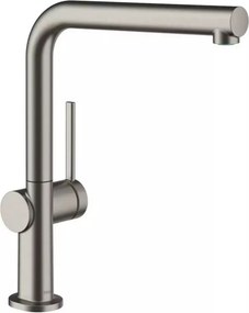 Baterie bucatarie clasica Hansgrohe Talis M54 270 cu 1 jet finisaj negru-crom periat