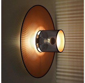 Aplică TOKYO Duolla SHINY 1xE27/15W/230V d. 50 cm cupru/negru