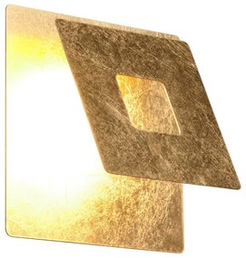 Aplică de perete aurie LED Leano – Trio