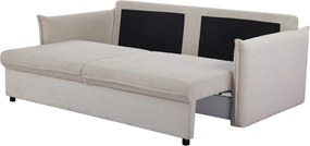 Canapea extensibila, Catifea Raiata Bej APARTMENT 215cm