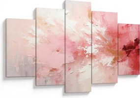 Tablou - Abstract roz (150x105 cm)