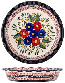 Farfurie pentru servire din gresie ø 26,5 cm Florist – Bloomingville