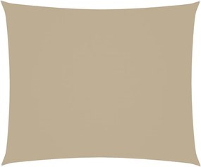 vidaXL Parasolar din țesătură oxford, dreptunghiular, 4 x 6 m, bej