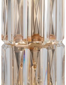 Aplica de perete design neoclasic Facet auriu, 75cm
