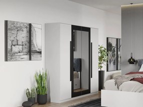 Set mobila dormitor 4 piese Alb Nude C04