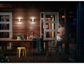 Aplică LED de exterior cu senzor Philips PYTHON LED/3,8W/230V IP44