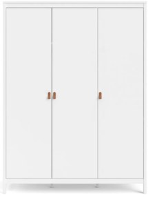 Șifonier alb 150x199 cm Madrid – Tvilum