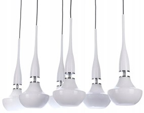 Lustra moderna Tasos 6 white