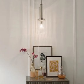 Quintiesse QN-KIMROSE-MP-PN - Lustră pe tijă KIMROSE 1xE27/60W/230V crom lucios
