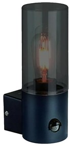 Aplica de perete exterior HARLEM cu senzor 1xE27/60W/230V IP44 negru