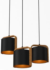 Lustră pe cablu JONKO 3xE27/60W/230V