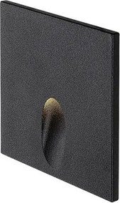 Spot LED incastrabil iluminat ambiental IP54 Boven negru