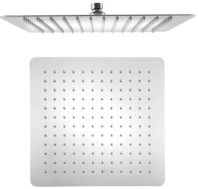 Pălărie de duș Sapho SLIM 30x30 cm oțel inoxidabil lustruit