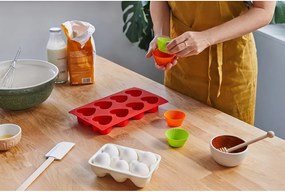 Formă de copt din silicon 17,5x30 cm Heart – Lékué