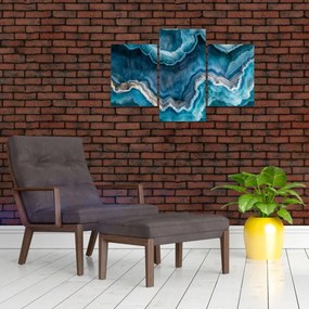 Tablou - Detaliu de acvamarin (90x60 cm)