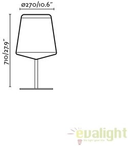 Veioza lemn / Lampa de masa design deosebit STOOD 29846