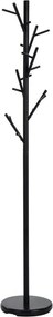 Cuier pom W33, negru, otel, 30x176 cm