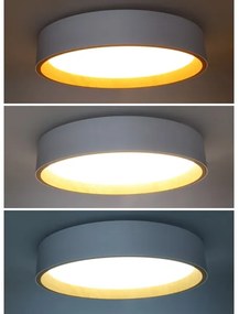 Plafonieră LED dimabilă Solight WO8017 LARIOS LED/48W/230V d. 39 cm alb + telecomandă