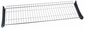 Scurgator /picurator vase pentru corp de de 450 | 600 | 700 | 800 | 900 mm , otel/plastic gri (Latime corp: 800 mm)