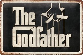 Placă metalică The Godfather, (30 x 20 cm)