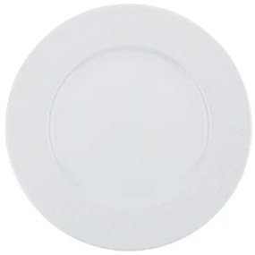 Set de masă, 24 piese, alb/porțelan