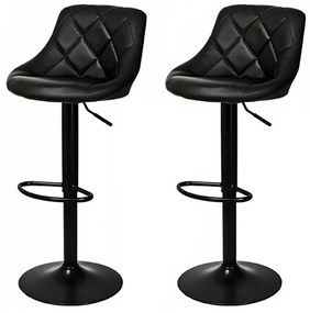 Scaun de bar Black Elegance 2buc