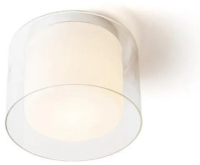 Lumina VENICE 23 de tavan sticla transparenta/sticla opal/crom 230V E27 20W IP44