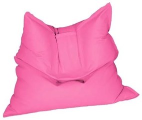 Fotoliu tip Perna Magic Pillow, Material Piele ecologica - Roz