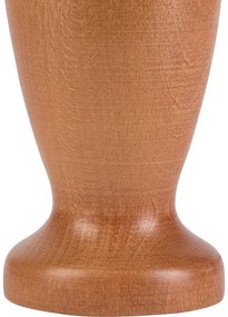 Lampă de masă AMFORA 1xE27/60W/230V maro/fag