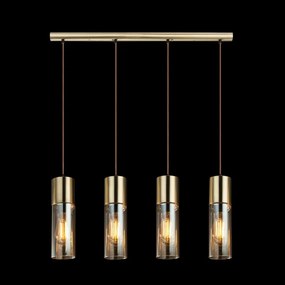 Lustra moderna cu 4 pendule ANNIKA alama 21000-4HM GL
