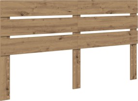 vidaXL Tăblie cap Stejar Artizanal 160 cm Lemn compozit