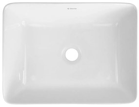 Lavoar ceramica Deante Jasmin alb 30x40 cm
