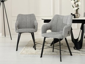 Scaun Carl (gri + negru). 1111024
