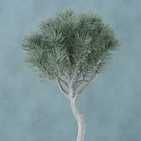 Ramura decorativa artificiala Pine Verde / Alb, H27 cm