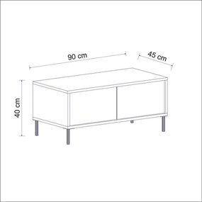 Măsuță de cafea Imaj Anthracite