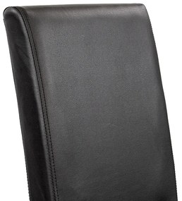 Set de masă Leon 6+1 stejar York-negru