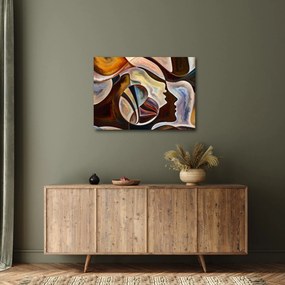 Tablou - Abstractizarea capetelor (70x50 cm)