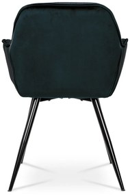 Set de scaune de sufragerie DCH-421 BK4, 2 buc.