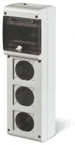 Tablou aplicat 6 module cu loc pentru 3 prize IP66 632.3500-000 SCAME
