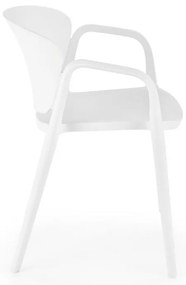 Scaun de bucaterie Layne, alb
